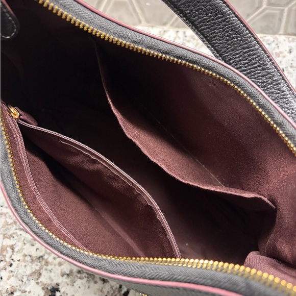 Coach Black Leather Hobo Bag - Picture 5 of 9